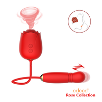 Vibrateur à succion en forme de rose Odeco Original Factory, vibrateur à succion du point G, vibrateur à succion du clitoris, jouets sexuels pour femmes