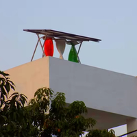 Système d'énergie hybride solaire-éolienne, Centrale électrique, Générateur éolien-solaire, Énergie solaire, Système d'alimentation hybride éolien-solaire, Source