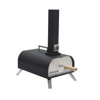 Four à pizza portable au bois pour l'extérieur |   Four à pizza professionnel en acier inoxydable pour jardin, terrasse et restauration