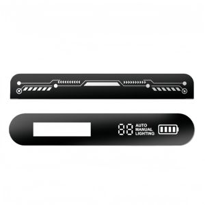 Etiquetas de Plástico para Panel Frontal de Dispositivos Electrónicos con Circuito Flexible, Impresión de Pantalla, Acrílico, PC, Gráficos Táctiles - Product Image 4