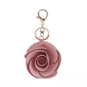 New Floral Bag Charm <b>Keychain</b> Decoration Korean-style Accessory Flower <b>Keychain</b> Camellia Purse Charm <b>Keychain</b> - Product Image 4