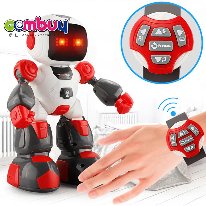 Infrared 4 channel watch toys recording remote control robot