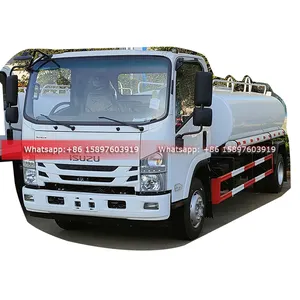 I-SUZU Elf Drinkbaar Water Sprinkler Truck 6Ton Tot 8Ton Drinkwater Levering Tank Vrachtwagens Beste Prijs Voor Verkoop
