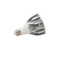 Lampes LED E26 Par 30 pour la croissance des plantes, haute performance PPF, puce COB, 3000K 4000K CCT, spectre complet pour la floraison en intérieur, Ra90, 20 faisceaux, lampe en aluminium