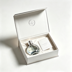 OEM Custom Logo Luxury Rigid <b>Magnetic</b> Perfume <b>Box</b> with Velvet Liner - Hot Stamping Eco-Friendly Cardboard <b>Gift</b> Packaging Bulk - Product Image 2