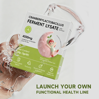 Complément alimentaire liquide pour la santé des femmes, marque privée, postbiotique de fermentation solide, usine OEM