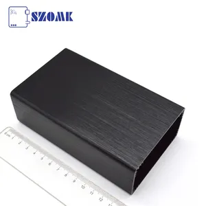 factory direct small order extruded aluminum enclosure metal junction box for electronic GPS aluminum housing CCTV camera