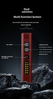 Lampe torche LED rechargeable USB en alliage d'aluminium avec alarme infrarouge anti-espionnage et brise-vitre, vente en gros à prix abordable
