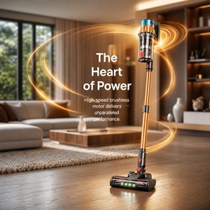 PV22 Cordless <b>Vacuum</b> Cleaner Brushless Motor Strong Suction Stick <b>Handheld</b> for Home Carpet Pet Hair - Product Image 6