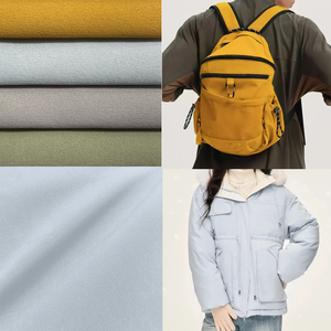 Trong Kho Colorfast Thân Thiện Với Môi Không Thấm Nước T800 125gsm Dệt Căng Cotton Cảm Thấy Vải Polyester Cho Áo Khoác - Product Image 1