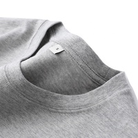 T-shirts pour hommes de haute qualité, faible MOQ OEM, 240 g/m², 100 % coton, personnalisables, vierges, unis, grandes tailles