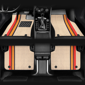 Tappetini auto personalizzati in gomma antiscivolo di lusso 3D 5D per Toyota Hiace Civic Avalon universale tappeto tappeto impermeabile - Product Image 6
