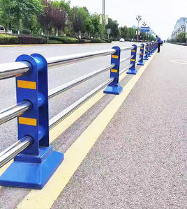 Barriera Stradale di Sicurezza per Deviazione Veicoli, Isolamento Corsie Non Motorizzate, Guardrail Municipale Antiruggine - Product Image 4
