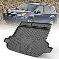 Alfombrilla para Maletero de Coche Muchkey TPE para Subaru Forester 2013 2014 2015 2016 2017 2018, Accesorios para Coche