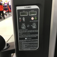 Nouvelle machine de poussée de hanche réglable en acier pour l'entraînement des fessiers, équipement de gym commercial avec fonction d'adduction/abduction des hanches