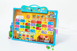 Tavola Elettronica Parlante per l'Apprendimento dell'Alfabeto <span class=keywords><strong>Arabo</strong></span>, Giocattolo Educativo Islamico per Bambini - Product Image 2