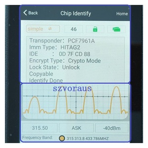 OEM phù hợp cho Chrysler Dodge Van từ xa đầu Key Keyless nhập 3 + 1 nút phím từ xa (315 MHz/id46 chip) FCC ID: m3n5wy72xx ** - Product Image 6