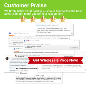 Letto in metallo stile nordico con doghe in legno, Design minimalista-facile rimozione, abbattimento, prezzo diretto di fabbrica - Product Image 6