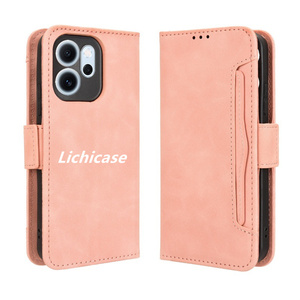 Lichicase <span class=keywords><strong>เคส</strong></span>โทรศัพท์หนัง<span class=keywords><strong>ฝา</strong></span><span class=keywords><strong>พับ</strong></span>เป็นฐานสำหรับ <span class=keywords><strong>OPPO</strong></span> F29 F29 Pro A5มีช่องเสียบการ์ดหลายช่อง<span class=keywords><strong>ฝา</strong></span>หลังมือถือแบบแม่เหล็ก - Product Image 5