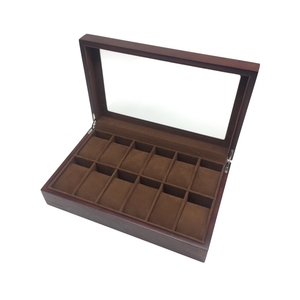 Caja <span class=keywords><strong>de</strong></span> Madera Rústica Pequeña para Manualidades, Caja <span class=keywords><strong>de</strong></span> Madera Vintage para Relojes con Tapa con <span class=keywords><strong>Bisagras</strong></span>, Venta al por Mayor - Product Image 1