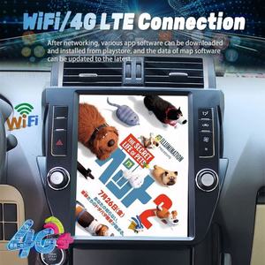 Grabadora de Audio con Pantalla Tesla de 12.1 Pulgadas y Android 13 para Toyota Land Cruiser Prado LC150 2010-2016, Reproductor de Radio para Auto, Navegación, Estéreo - Product Image 2