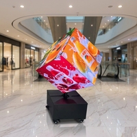 Pantalla LED Cubo Mágico de Seis Vídeos Personalizable de Fábrica para Exhibición en Centros Comerciales, Publicidad Comercial o Discotecas
