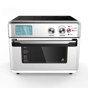 2025新デザイン<span class=keywords><strong>2</strong></span> in 1多機能電気25Lデジタルエアフライヤー家庭用バーベキューグリル付き - Product Image 5