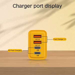 120W อะแดปเตอร์พอร์ตคู่4 in 1ที่ชาร์จเร็วสายเคเบิ้ล65W ชาร์จเร็ว QC3.0 USB C สำหรับแล็ปท็อปสมาร์ทโฟน - Product Image 3