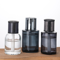 Flacon diffuseur de voiture Flacons de parfum pour voiture Flacon en verre 150ml avec couvercle et bouchon