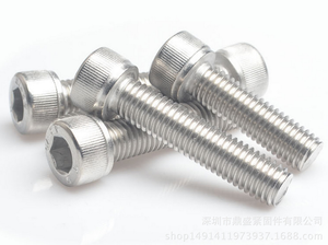 Boulons Allen en acier inoxydable M8 X 22mm Din916 M4 <span class=keywords><strong>M5</strong></span> à tête cylindrique hexagonale Vis à filetage complet Attaches pour scooter sportif - Product Image 6