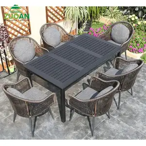 Cafe dış mekan mobilyası metal sandalye açık restoran franzsische bistrosthle rattan sandalye setleri