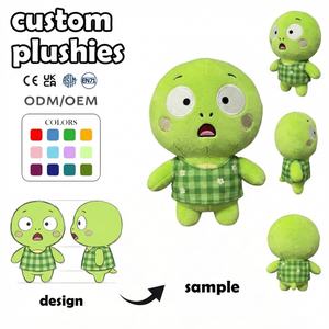 Fabricante de Peluches Personalizados con MOQ Bajo, Peluches de Animales, Peluche de Zorro Naranja Personalizado con Suéter Azul, Muñeco de Peluche Suave Personalizado - Product Image 6