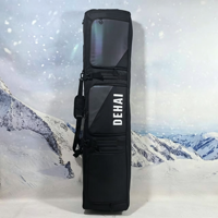 Sac de ski professionnel gonflable pour homme en polyester résistant aux rayures avec fermeture éclair
