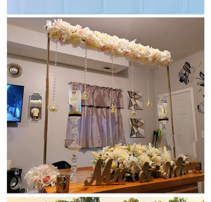 The <strong>Table</strong> Rod <strong>Stand</strong> Adjustable Length Metal <strong>Balloon</strong> Flower Arch <strong>Stand</strong> Suitable for Multi <strong>Table</strong> Size Birthday Wedding Halloween - Product Image 4