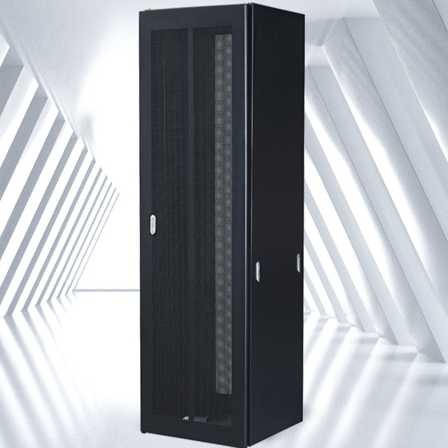2023 Top-racking High Quality Tempered Glass Door 19 Inch Ddf Server Rack 42u Network Cabinet for Data Center Stock 800KG Load