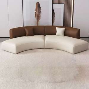 Conjunto de Sofás para Hotel, Diseño Curvo Moderno, Tela Resistente para el Área de Recepción del Vestíbulo del Hotel - Product Image 3