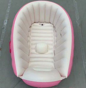 Vente en gros de baignoires gonflables pour bébés, pliables, avec logo personnalisé, pour tout-petits - Product Image 4