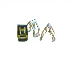 Clips métalliques en forme de U pour garniture de tableau de bord automobile, boucles en forme de V, clips élastiques estampés, numéro de pièce 632, modèle 355 - Product Image 2