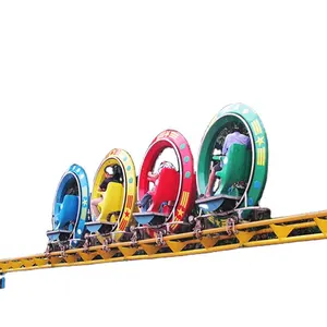 [Ali Brothers]UFO Cycle Một Ray Đi Xe Công Viên Giải Trí Roller Coaster