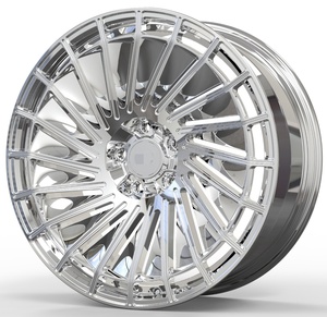 JWL VIA Certified Customized <b>Polished</b> Silver 18'-22' Forged <b>Car</b> Wheels Multi-Spoke 30mm-40mm Offset 100mm 20mm Aluminum - Product Image 4