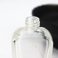 Botol Kosmetik Kaca Gradient Mewah 50ml Kosong Dengan Pipet, Sampel Gratis Logo Merek Kustom, Minyak Perawatan Tubuh, Wajah, dan Kutikula