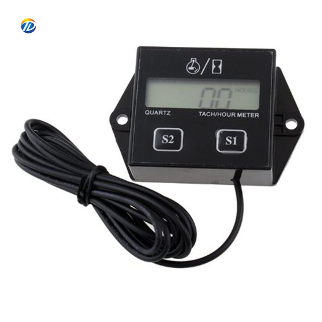 Factory Wholesale Tach  RPM Meter Hour Tachometer for Any Gasoline  Motorcycle ATV Snowmobile Motocross