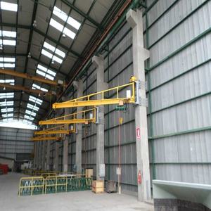 इलेक्ट्रिक होस्ट के साथ डिग्री रोटेशन 180 बिक्री के लिए सर्वश्रेष्ठ मूल्य दीवार घुड़सवार जीब क्रेन - Product Image 5