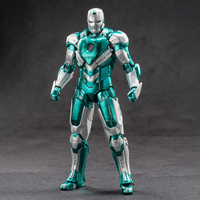 Preventa de Zd Toys Iron Man, Edición Original del 10.º Aniversario de Marvel - Figura de Acción Iron Man Mk31 1/10 con Articulaciones Móviles