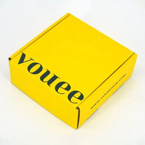 Gelbe Flugzeug box schöne warme Geschenk box Geschenk papier box - Product Image 5