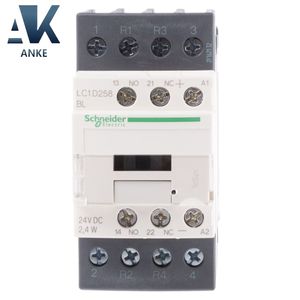 LC1D258BL Contacteurs électriques Schneider Série LC1D Contact 4 pôles 40 A Tension de contact 690 V AC/DC Contacteurs - Product Image 1