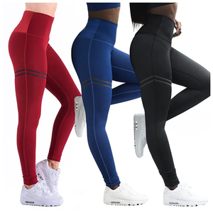 Leggings Deportivos de Cintura Alta Sin Costuras, Transpirables, para Yoga, Entrenamiento, Ejercicio, Gimnasio y Actividades Deportivas - Product Image 1