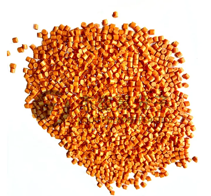 नारंगी संशोधित एबीएस मिश्र धातु सामग्री - ज्वाला मंदक वी0 कस्टम रंग एबीएस