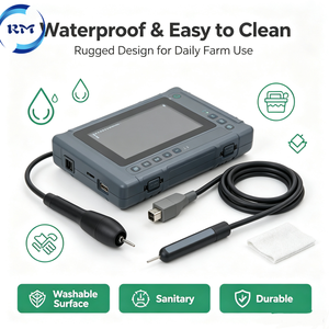 Échographe portable vétérinaire B pour bovins et chevaux, test de gestation avec sonde rectale pour l'élevage - Product Image 2