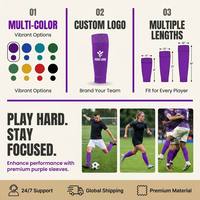 Chaussettes de football personnalisées pour jeunes, enfants, hommes et femmes, respirantes, antibactériennes, anti-humidité, séchage rapide, pour sports d'été en plein air